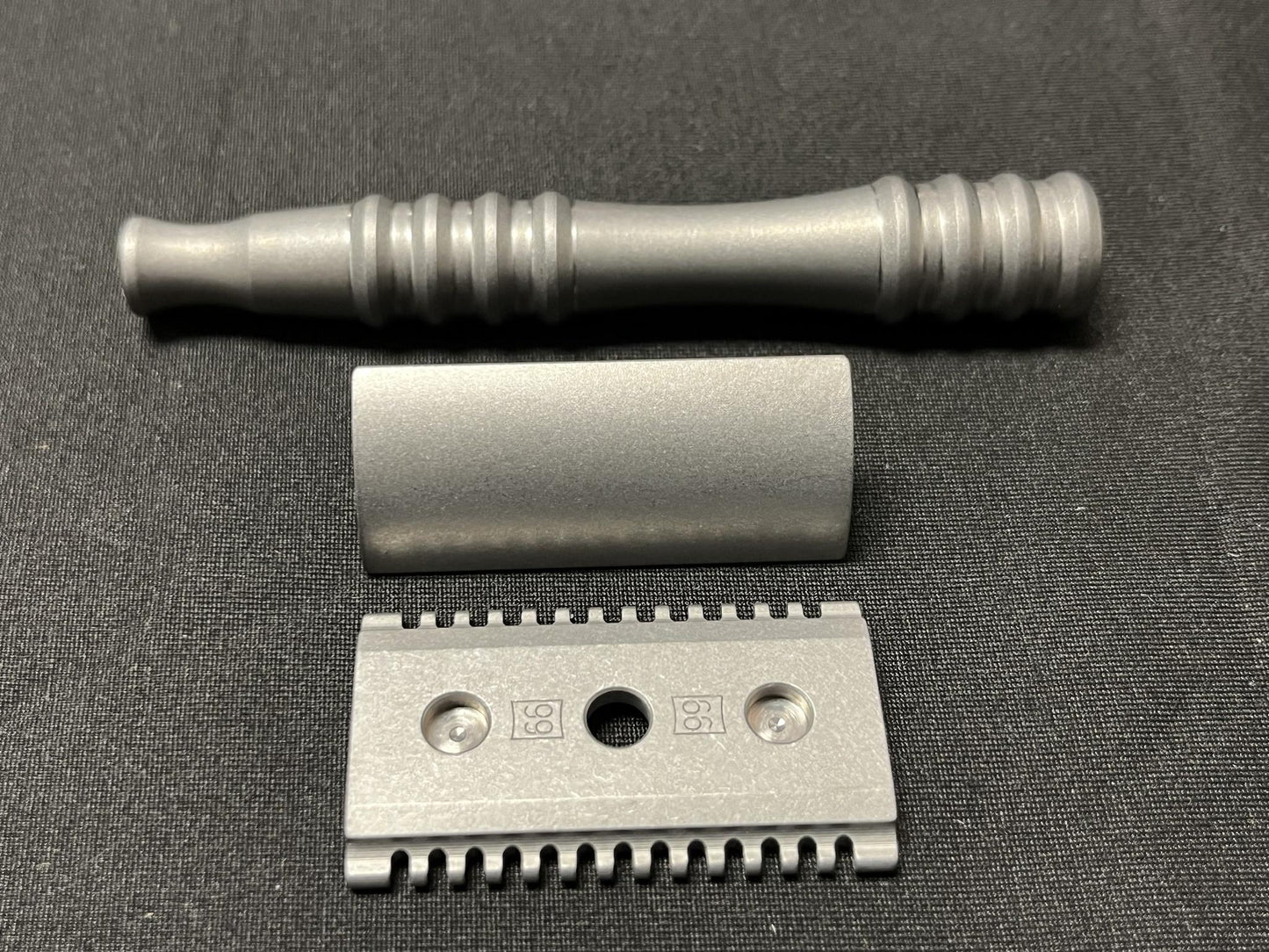 Grade 5 Titanium - Complete Razor - 2 Base Plates